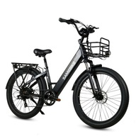 Dámsky elektrický bicykel 500W 14AH 26" Hrubé pneumatiky