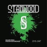 Stanwood PB10 struny na akustickú gitaru