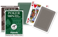Jednorazové karty Plastové balíčky Poker Piatnik 136214