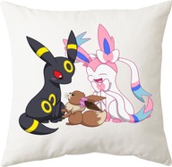 Poszewka Na Poduszkę Pokemon Sylveon Eevee Umbreon