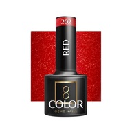 OCHO NAILS Hybridný lak red 202 -5 g