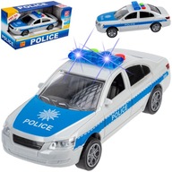Policajné policajné auto Policajné svetlo Zvuk. Pohon