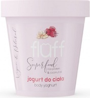 Fluff Vegan ľahký Balzam Jogurt Na Telo Malina Mandle Vegánske 180ml