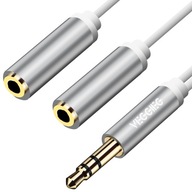 KABEL ROZDZIELACZ MINI JACK 3,5MM VEGGIEG AUX OFC