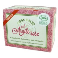 Organické mydlo Aleppo Premium s ružovým ílom