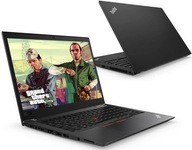 Notebook Lenovo Thinkpad t480 Grafika Geforce mx 150 16GB Ram 14 " Intel Core i7 16 GB / 1000 GB čierna
