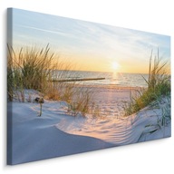 Obraz na plátne Východ slnka pri mori 120x80