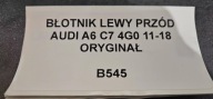 blatník levý předek AUDI A6 C7 4G0 2011-18 originál