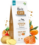Brit Care Dog GF Senior&Light Salmon 12kg