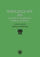NOWELIZACJA KPC 2019 - PIERWSZE DOŚWIADCZENIA,...
