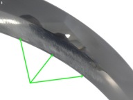 AUDI Q6 E-TRON 85H 23- moulding cap for fender left front