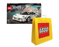 Kocky LEGO Speed Champions 76908 – Lamborghini Countach + taška