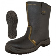 BOP Munkavédelmi Csizma Acélbetétes Orrmerevítővel, Bélelt