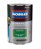 NOBILES SMALT CHLOROKAUČUK ZELENÝ LESK 0,9L