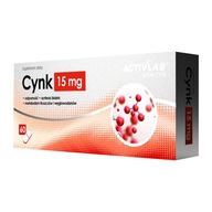 ActivLab Zinok 15 mg odolnosť metabolizmus 60 kaps