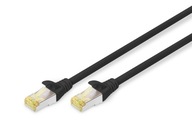 Kabel sieciowy Patchcord kat. 6A S/FTP 3m DIGITUS