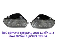 Element optyczny wkład lampa reflektor Lublin 2szt