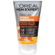 Loreal Men Hydra Energetic pobudzający żel do mycia twarzy witamina C