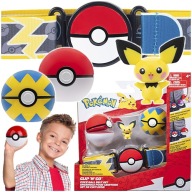Pokémon PÁS TRÉNERA CLIP N GO 2 POKEBALLE FIGÚRKA PICHU STARTOVNÁ SADA