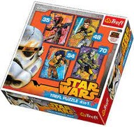 Puzzle Trefl Star Wars Rebels 4v1