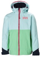 Prechodná membránová bunda Helly Hansen Jr Ascent mätová 122/128