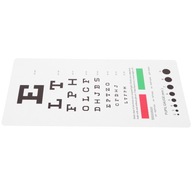 Egzaminy z wykresami Vision Plastic Eye Charts