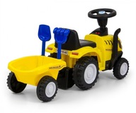 Traktor New Holland T7 Yellow Przyczepa Skrętne Koła Kierowniaca Świeci Gra