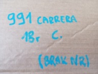 cover STACYJKI DEKOR below light switch PORSCHE CARRERA 991
