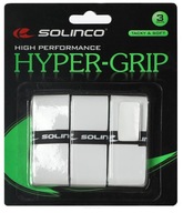 Vrchný obal Solinco Hyper Grip 3P - biely