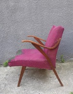 Fotel - Vintage Design PRL Mid Century Modern