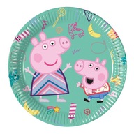 Talerzyki pap. Peppa Pig, next generation, 20 cm, 8 szt. (plastic-free)