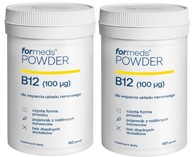 ForMeds Powder B12 Metylkobalamín Únava Imunita Energia 120 porcií