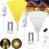 LAMPA OHŇOSTROJ LED STROMEK NA VÁNOCE DO ZAHRADY VODĚODOLNÁ 2KS