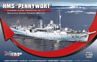 Model na zlepenie HMS "PENNYWORT" Korw