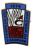 Odznak PZN Memoriál FIS World Cup 1974 Zakopané
