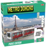 Tactic METRO Domino Paryż 55 płytek Oczka do 9