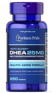 Puritan's Pride DHEA 25mg 250tab BEZ DODATKÓW CZYSTE