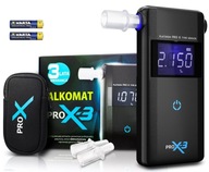 Alkomat elektrochemiczny AlcoFind PRO X-3 + 2 lata kalibracji bez limitu