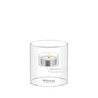Świecznik szklany na 1 świeca tealight Wilmax 9 cm