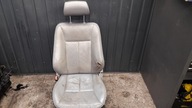 fotel kierowcy lewy w210 siwy skora