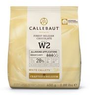 Barry Callebaut Belgická čokoláda na pitie mliečna biela W2 28% | 400g