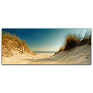 Obraz na plátne s fotografiou 125x50 Baltské more Pláž