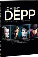 JOHNNY DEPP KOLEKCJA (4DVD)