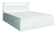 FINO 51 - łóżko z szufladą biały 160x200