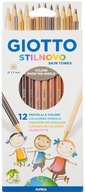 PASTELKY GIOTTO STILNOVO SKIN TONES 12 KOL 257400