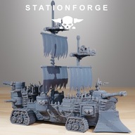 Gobs Pearl Battle Ship 1 - Station Forge - Druk 3D