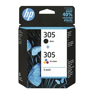 HP oryginalny ink / tusz 6ZD17AE, HP 305, HP 2-pack