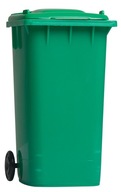 Zásobník na písacie potreby "kontajner na odpadky" zelený