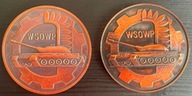 2 x medale okolicznościowe dawnej WSOWP z Poznania