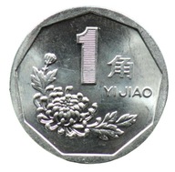 1 YI JIAO 1992 Chiny mennicza mennicze